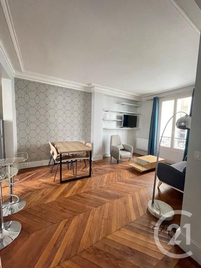 Appartement F2 à louer - 2 pièces - 45.17 m2 - PARIS - 75017 - ILE-DE-FRANCE - Century 21 Alpha Hoche