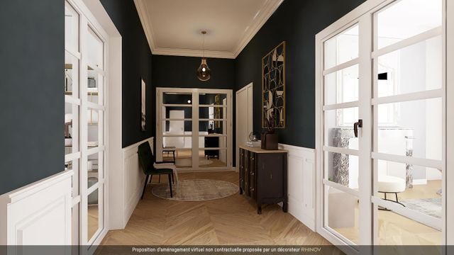 Appartement F7 à vendre - 7 pièces - 187.0 m2 - PARIS - 75017 - ILE-DE-FRANCE - Century 21 Alpha Hoche